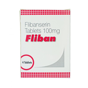 Flibanserin 100mg (4 pílulas) online by Indian Brand