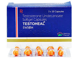 testosterone undecanoate 40mg (60 cápsulas) online by Healing Pharma