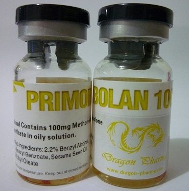 Methenolone enanthate (Primobolan depot) 10 ampolas (100mg/ml) online by Dragon Pharma